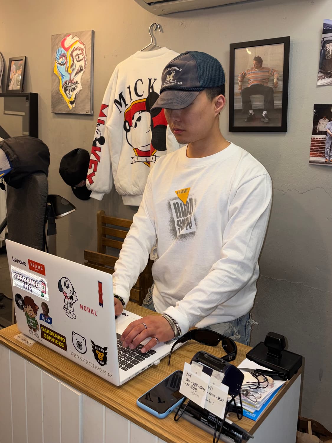 90’s Microsoft road show print sleeve 상품이미지1