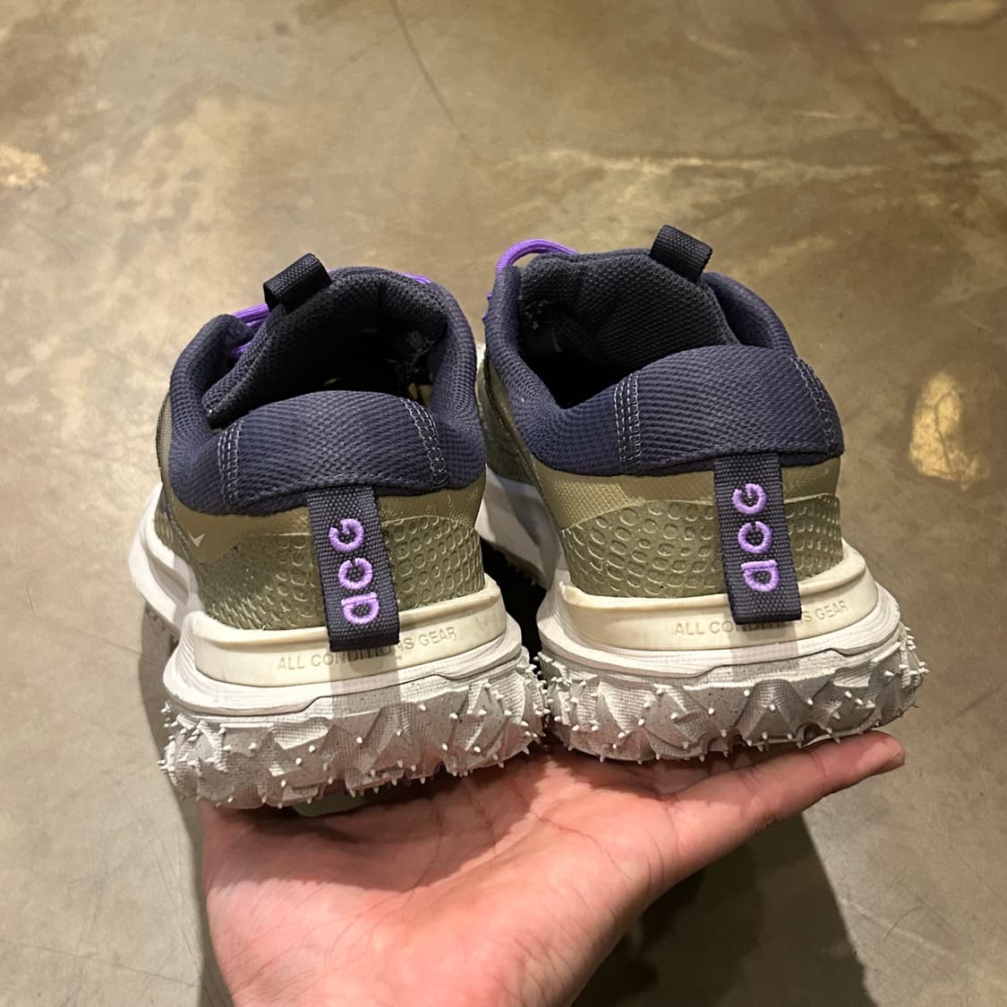 270) 나이키 ACG 마운틴 플라이 2 로우 올리브 퍼플 상품이미지6