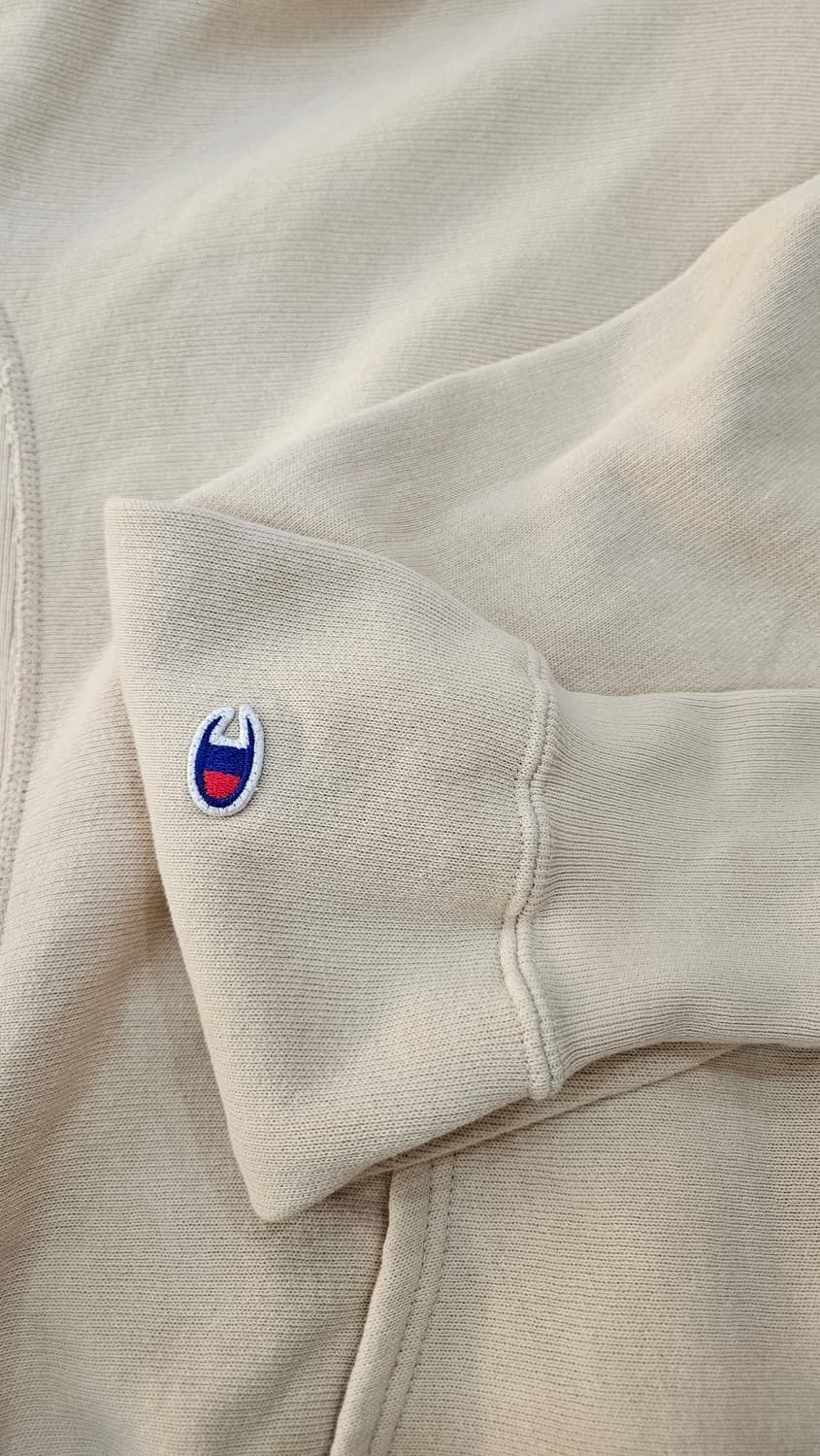 챔피온 리버스위브 후드티 아이보리 상품이미지5