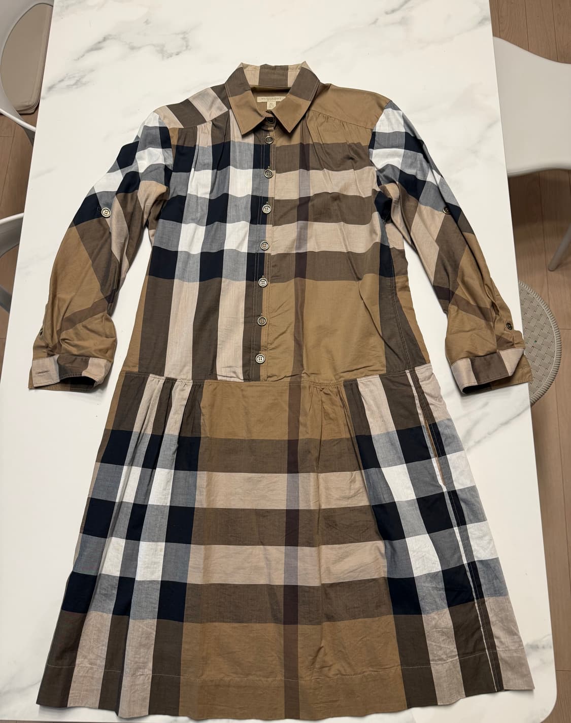 버버리 원피스 uk6 정품 상품이미지1