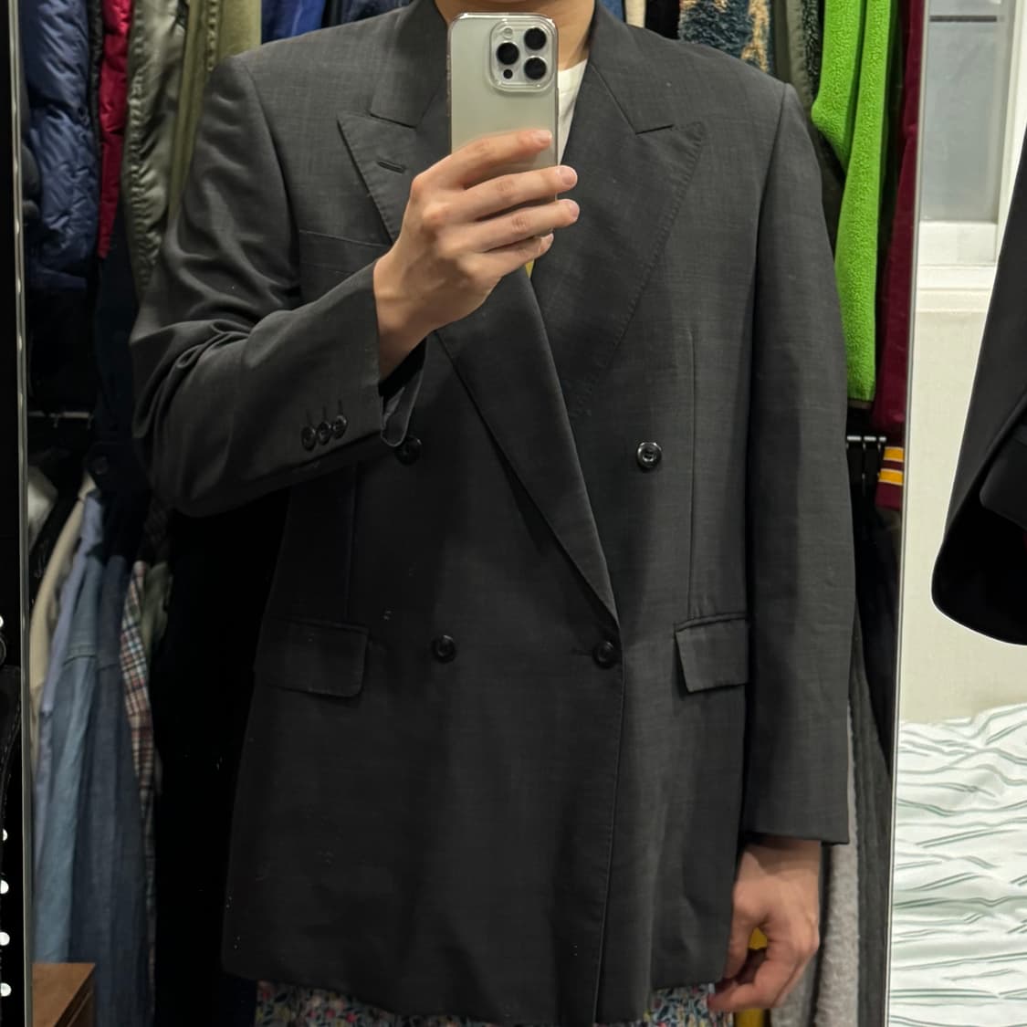 에르메네질도 제냐 더블 블레이저 자켓 상품이미지7