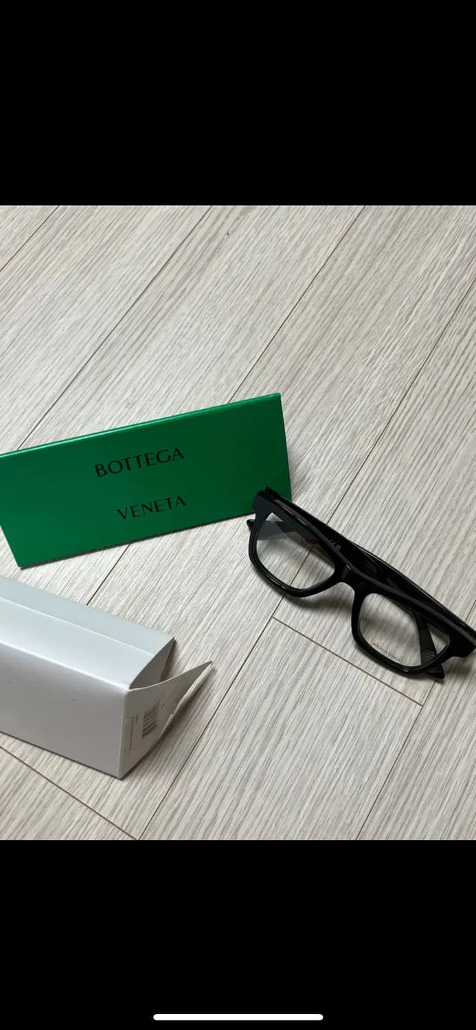 보테가 베네타 안경테 블랙 새상품 BV1120O 상품이미지1