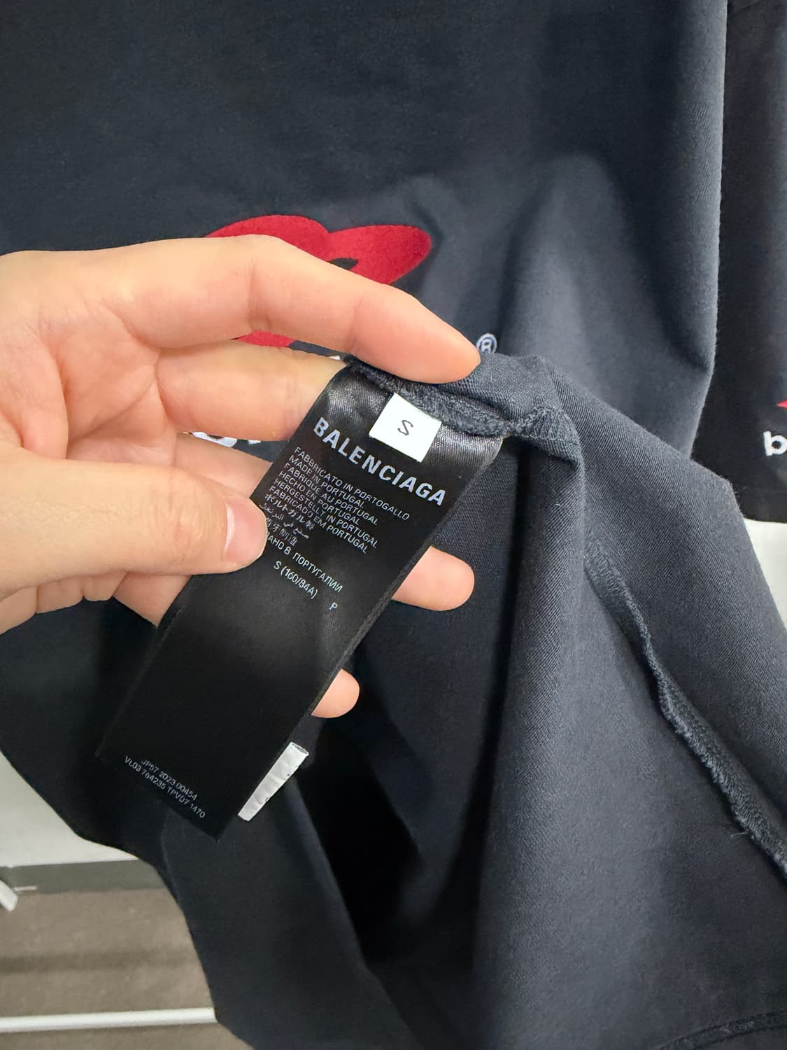 발렌시아가 3B 스포츠 아이콘 티셔츠 상품이미지5