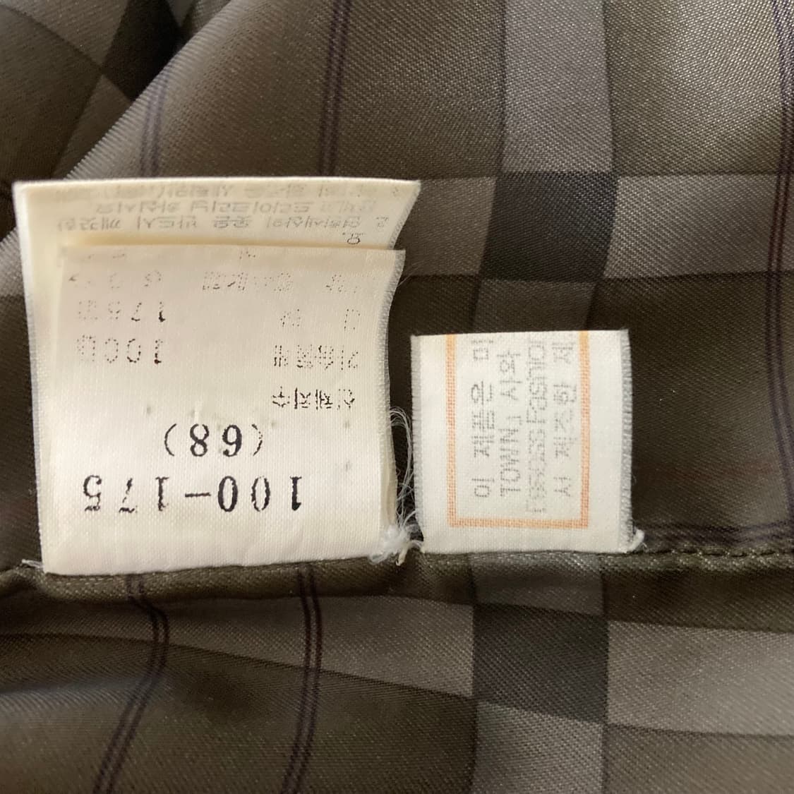 LONDON FOG 트렌치 맥 코트 (올리브 카키/L~XL) 상품이미지7