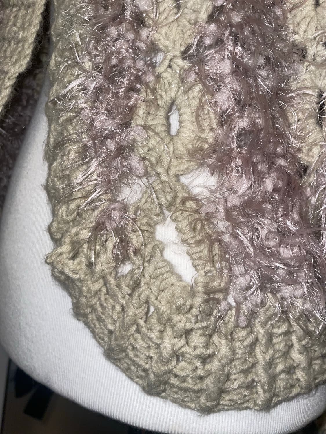 모리 뜨개 후드 가디건 상품이미지6