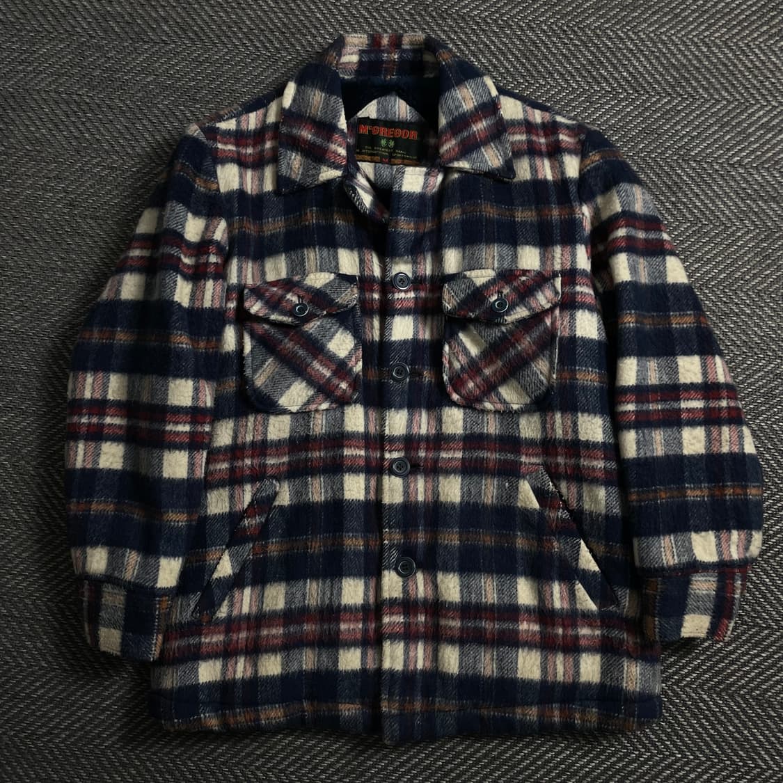 90s 맥그리거 아카이브 타탄체크 자켓y 4122 상품이미지2