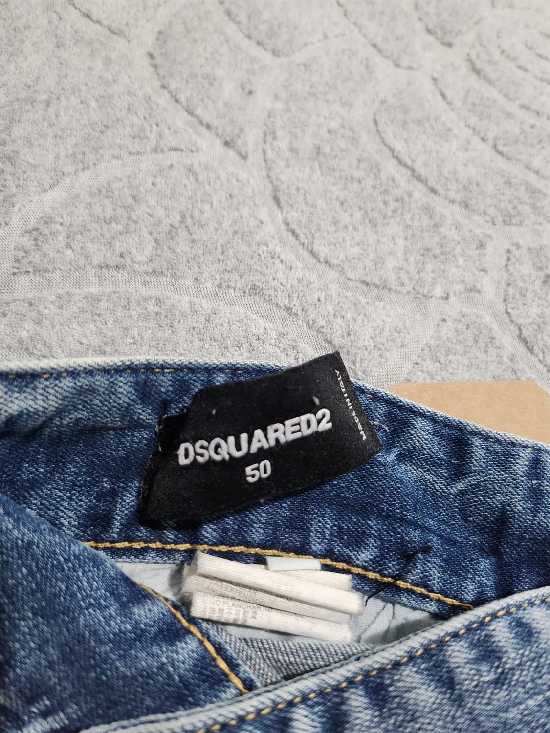 디스퀘어드2(DSQUARED2) 페인팅 워싱 데님 상품이미지7