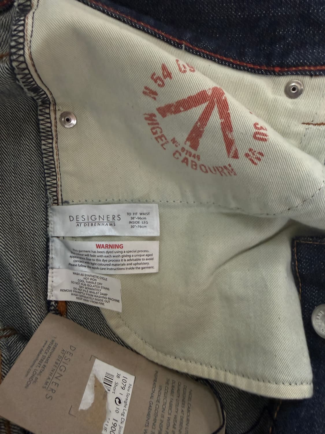 빈티지 나이젤카본 데님팬츠 상품이미지8