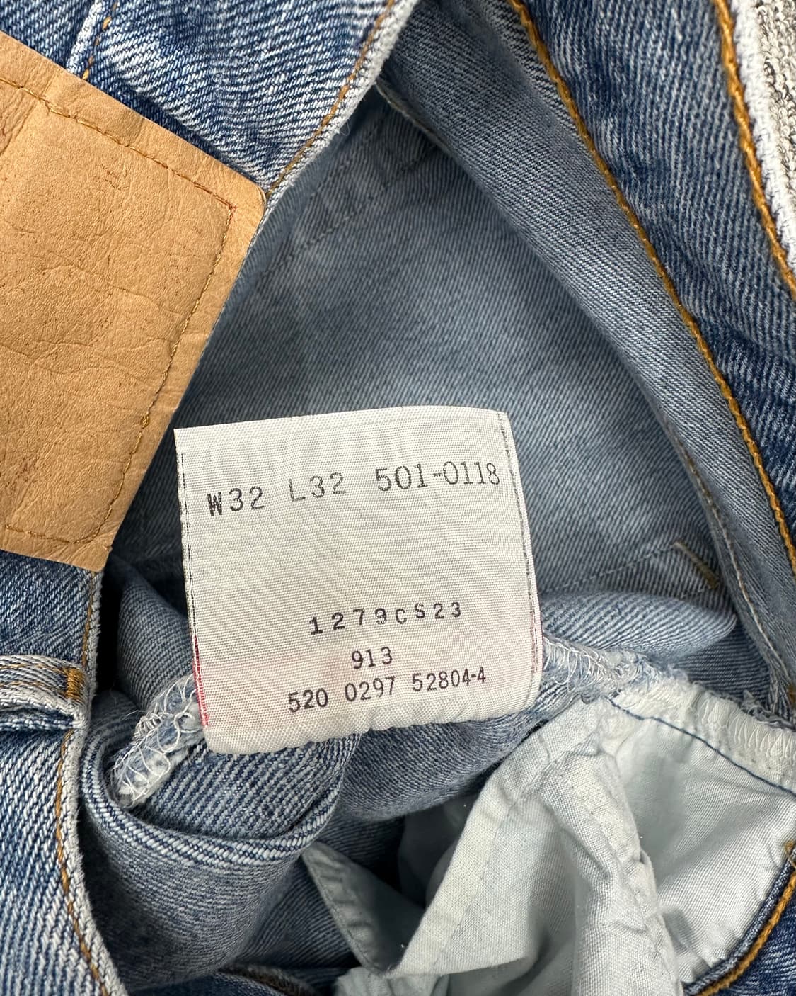 (허단39)90'S 리바이스 USA 501-M1536 상품이미지6