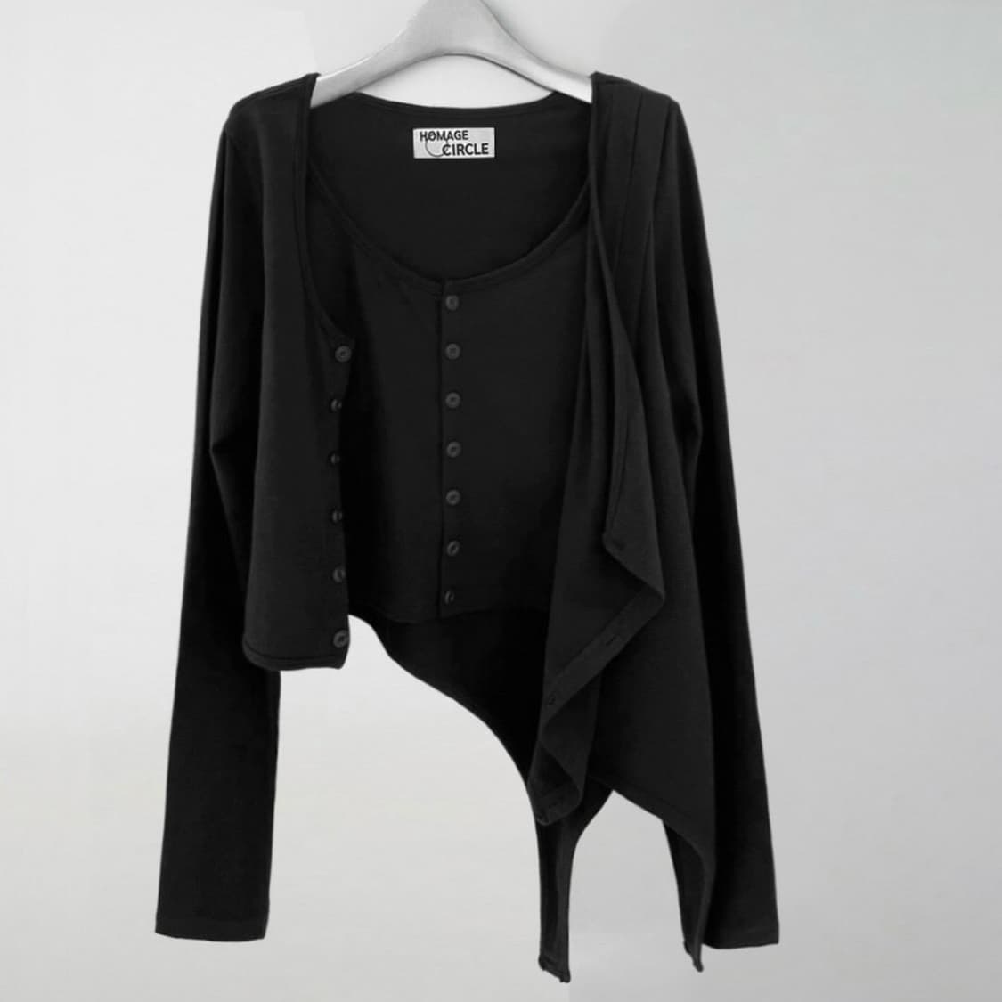 homagecircle, draped cardigan 상품이미지3