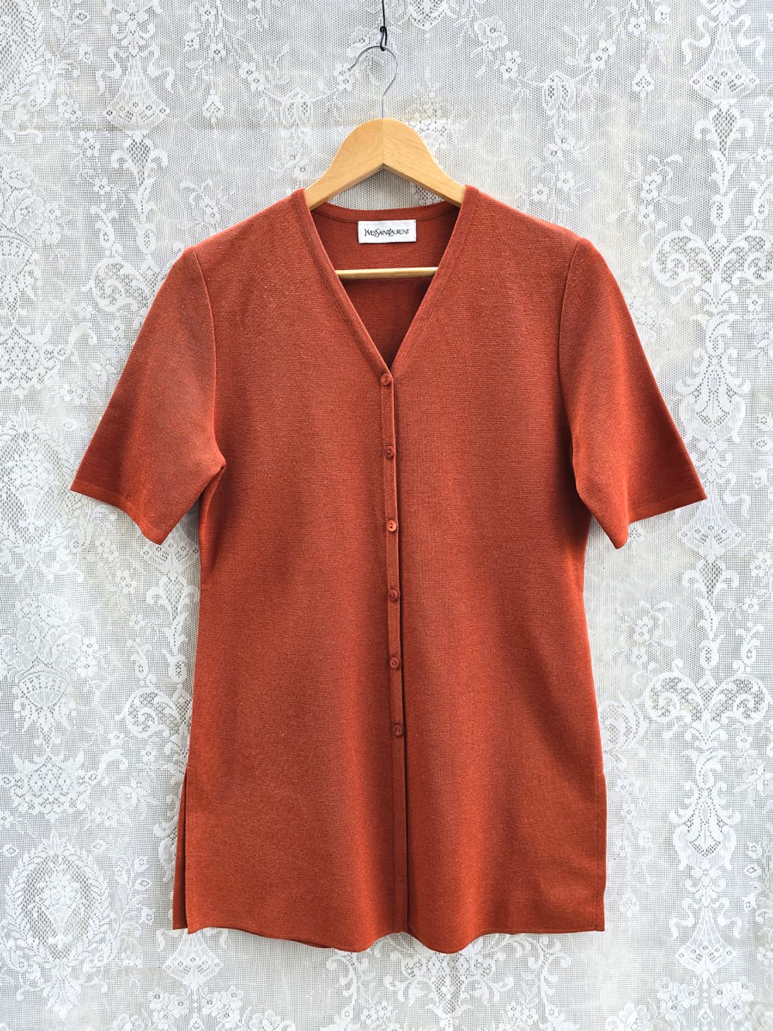 입생로랑 빈티지 반팔니트 상품이미지1