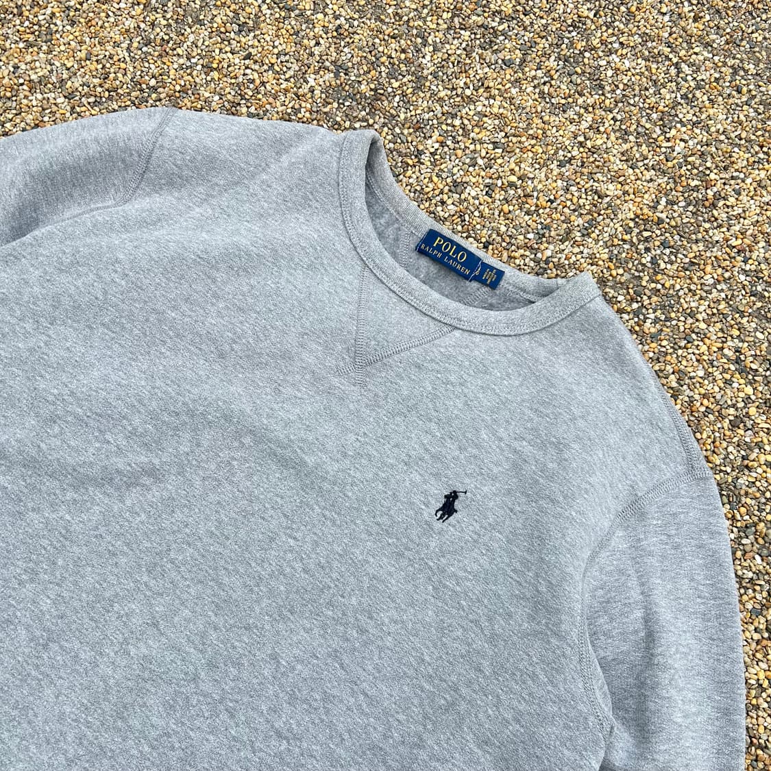 폴로(POLO RalphLauren)그레이 크루넥 맨투맨 상품이미지2
