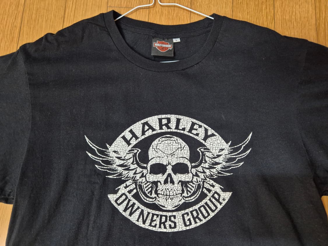 할리데이비슨 블랙 티셔츠 상품이미지2