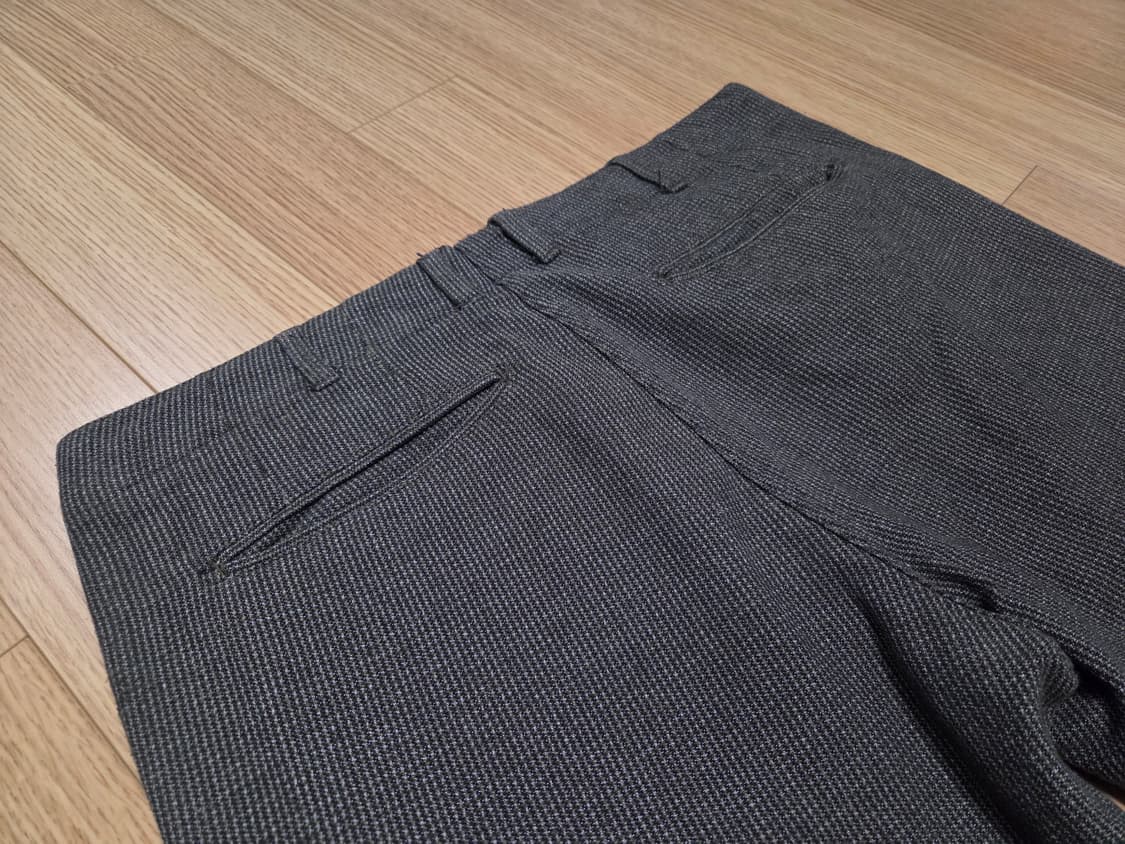 폴스미스 헤링본 짜임 울  슬랙스 팬츠 상품이미지4