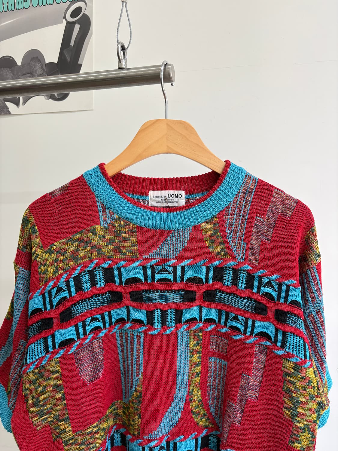 BLACK LIST UOMO (Made in Japan) 니트 반팔 상품이미지2