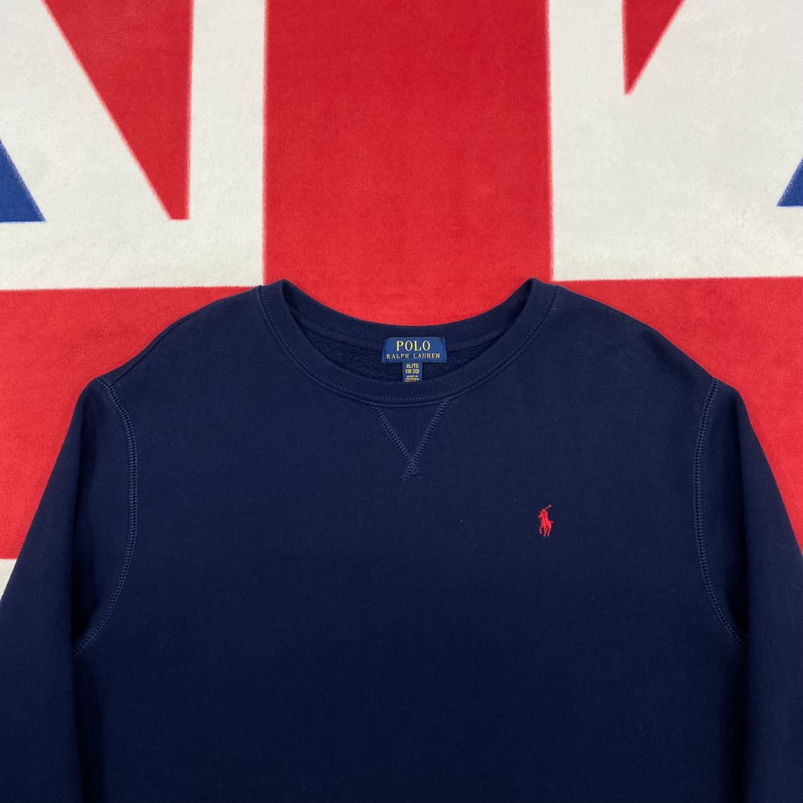 폴로 맨투맨 실측 S - M  상품이미지3