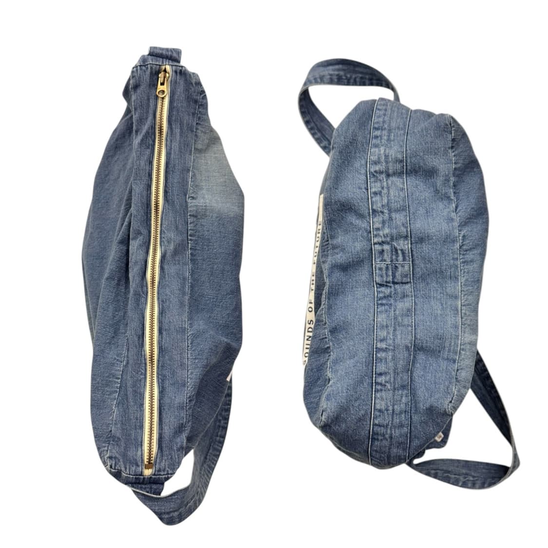 히스테릭글래머 x H.UNIT 데님 숄더백 블루 상품이미지8