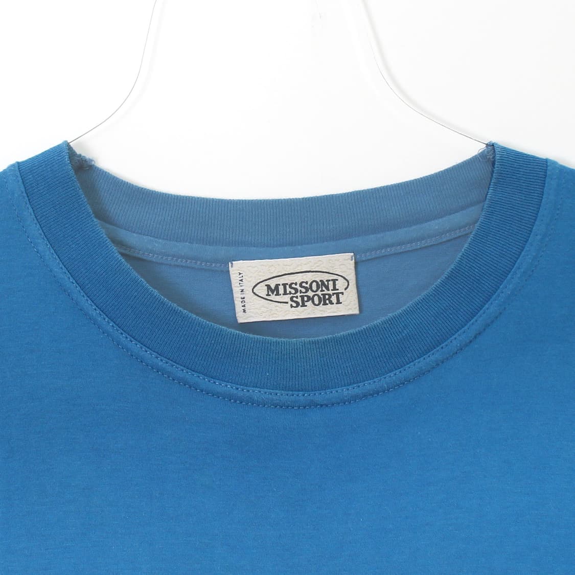 미쏘니 스포츠 Missoni 블루 그래픽 로고 반팔 티셔츠 상품이미지3