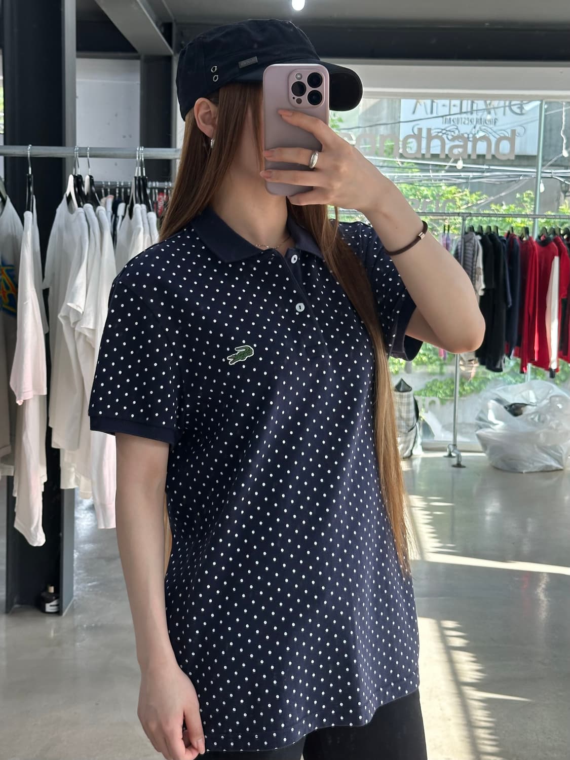 라코스테 도트 버튼 Pk반팔티 상품이미지1