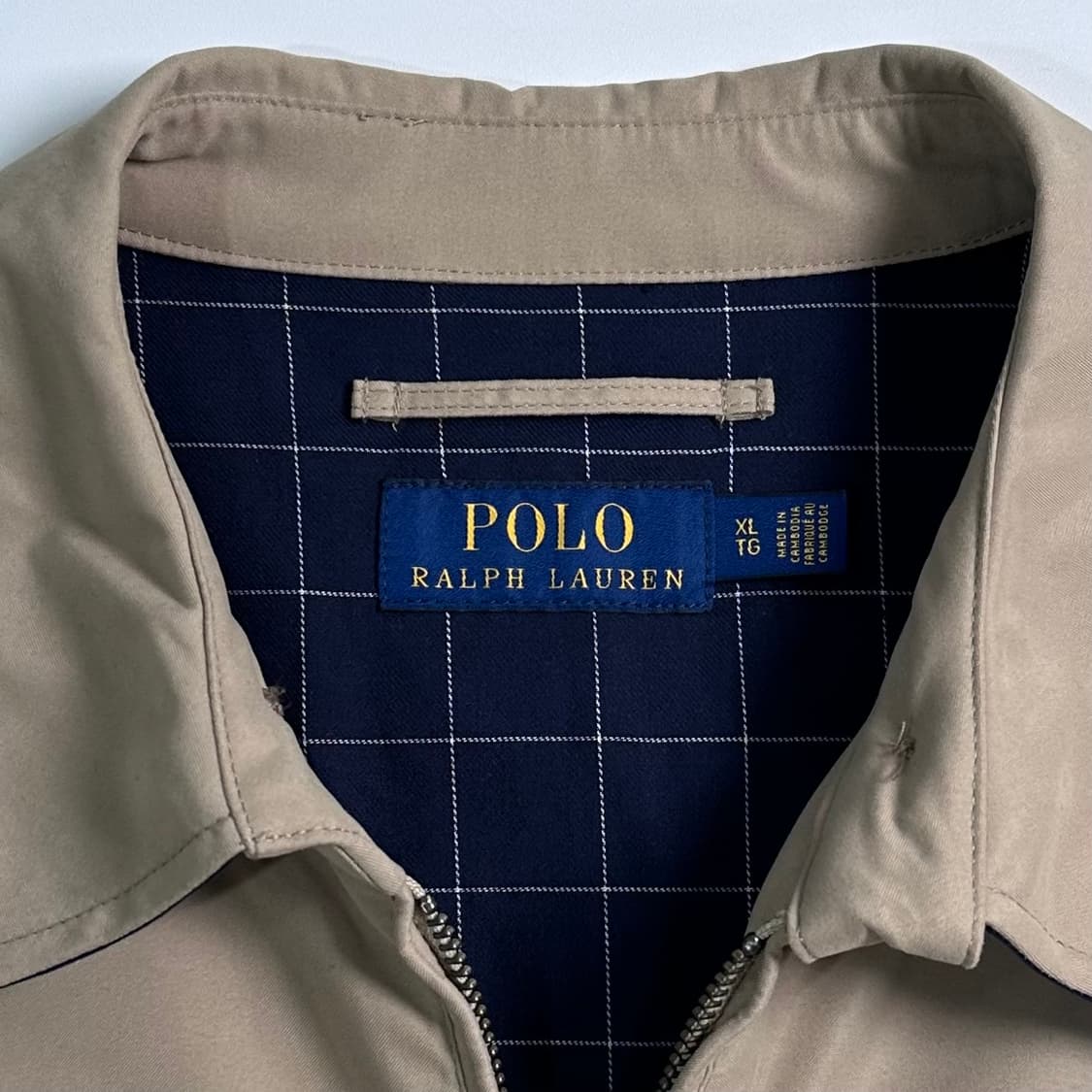 폴로 랄프로렌 베이지 바이스윙 폴리쉘 자켓 상품이미지5