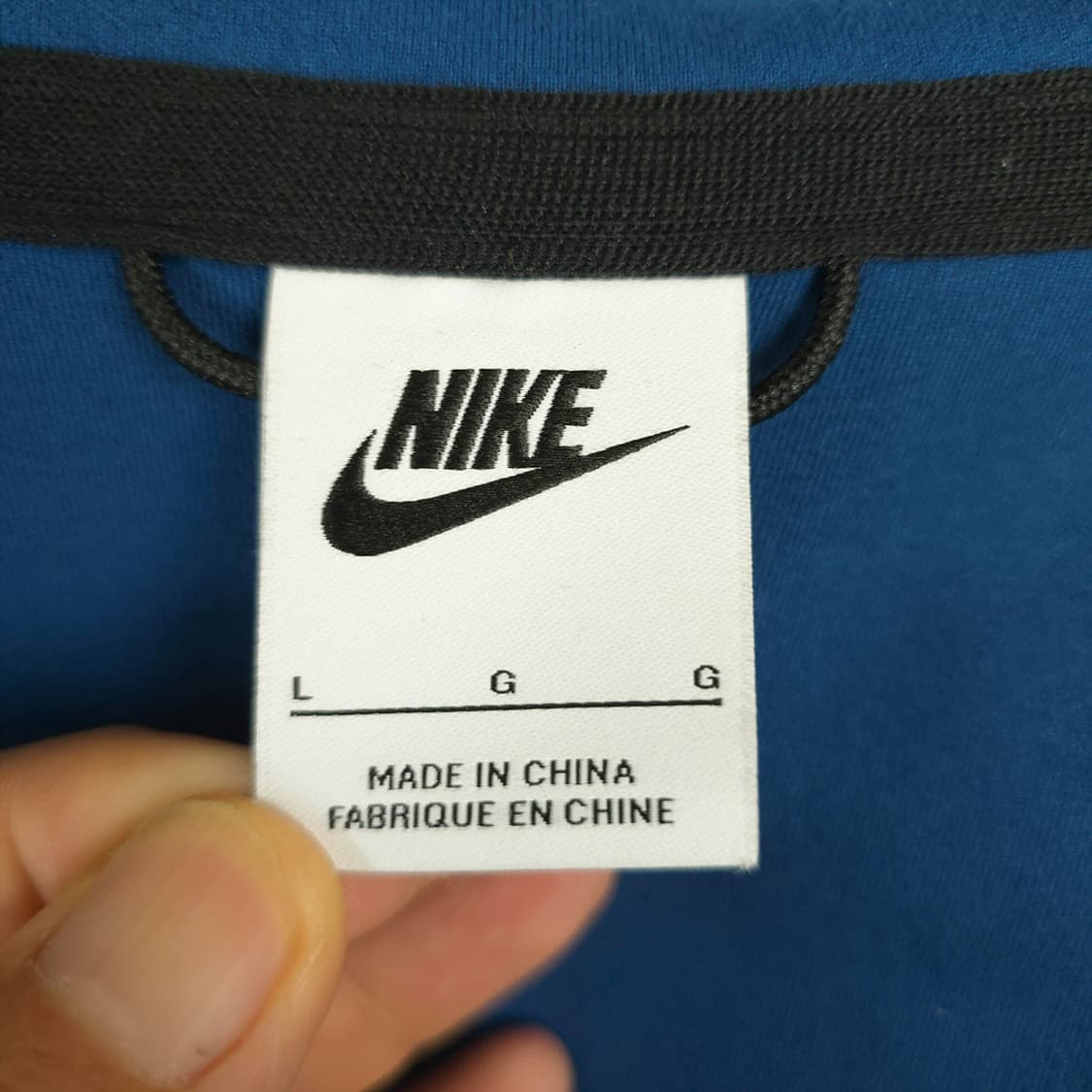 남성용 나이키 Nike 테크팩 후드집업 블루L 상품이미지6