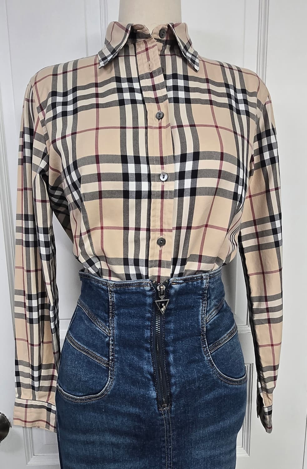 버버리런던 체크셔츠 상품이미지2