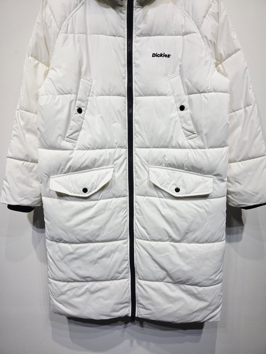 디키즈(Dickies) 화이트 후드 롱패딩 상품이미지4