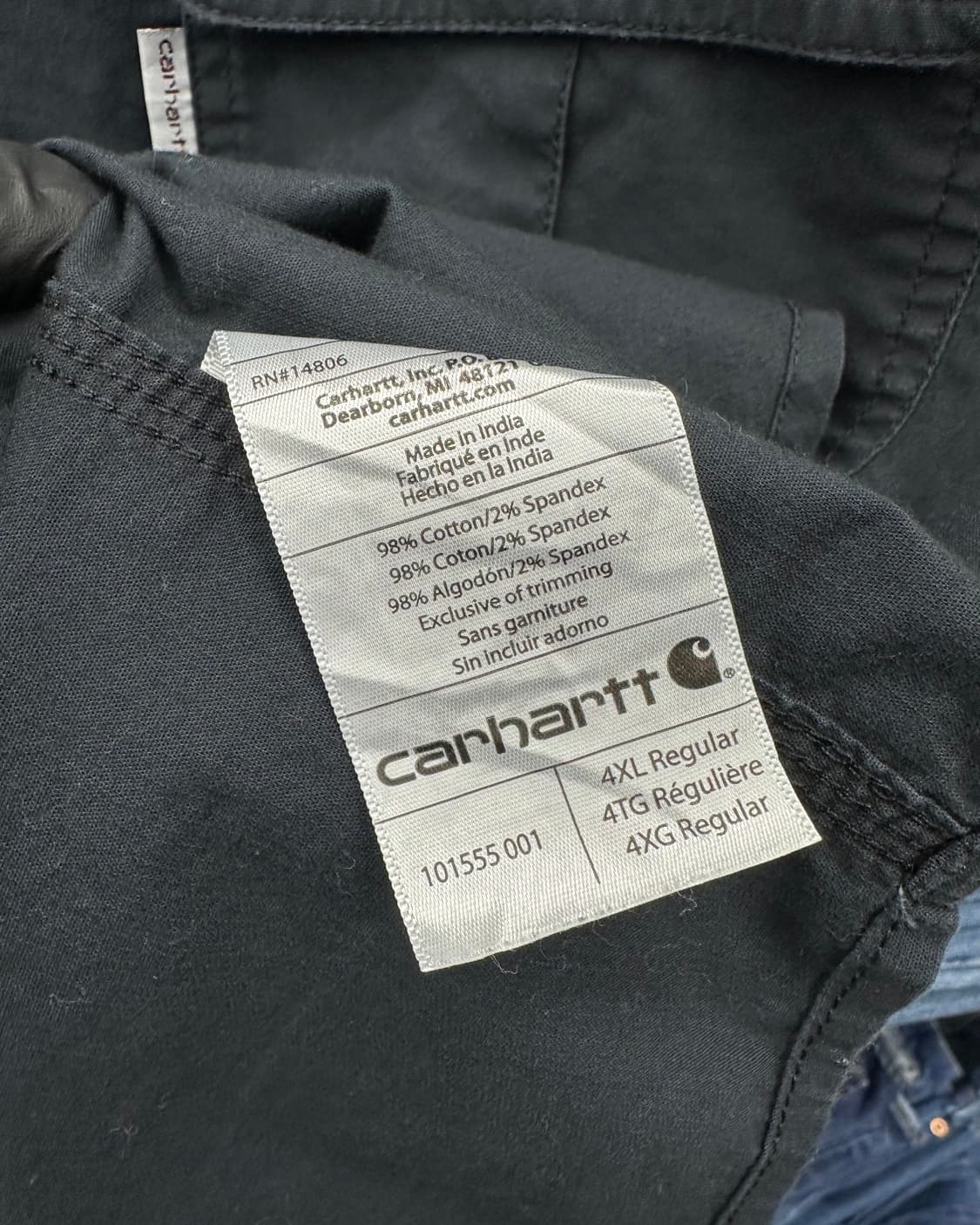 (4XL)칼하트 워크 반팔셔츠-M1764 상품이미지4