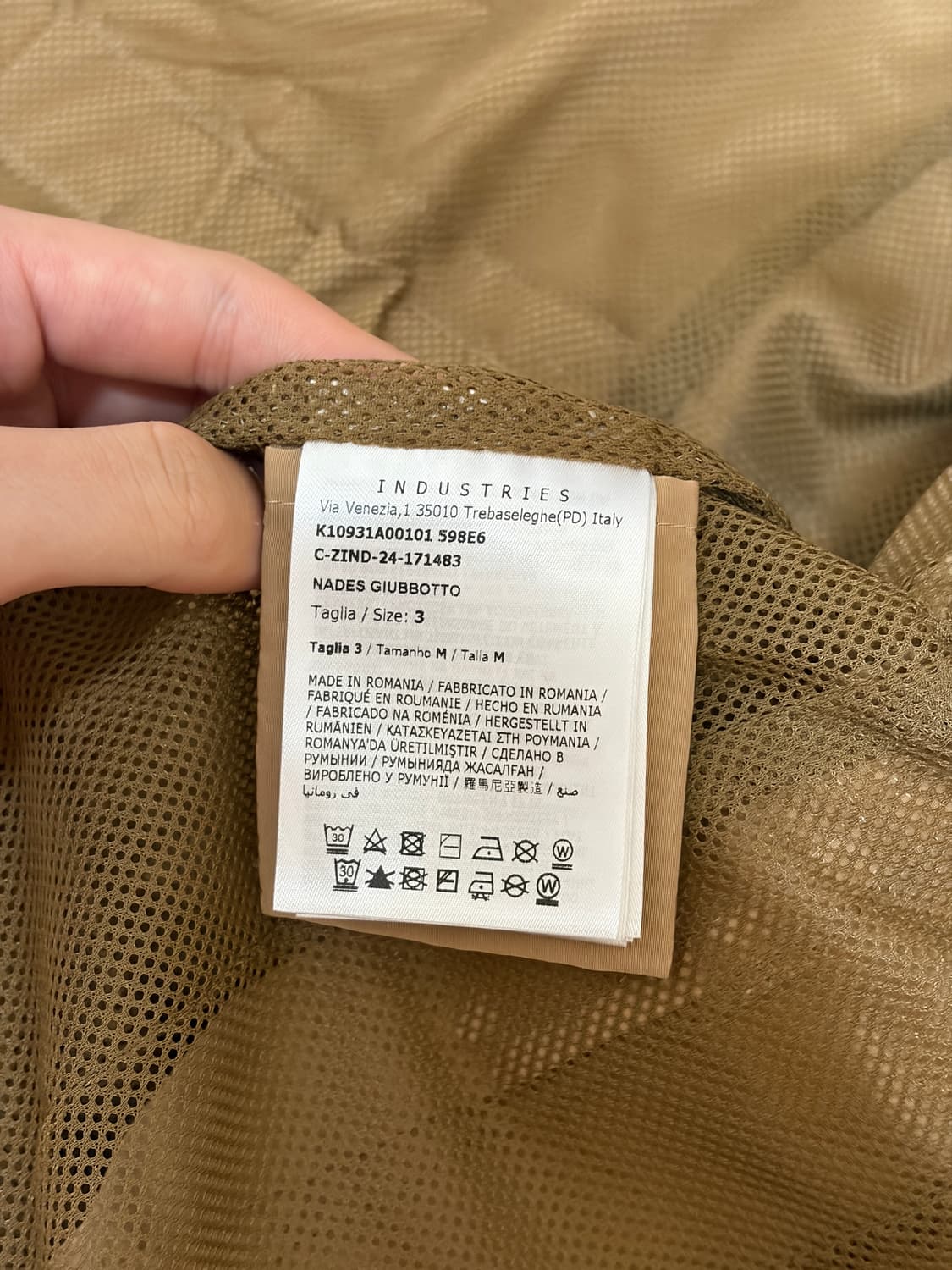 (새거급) 25ss 몽클레어 Nades 바람막이 3 몽클레어 여성 자켓 상품이미지7