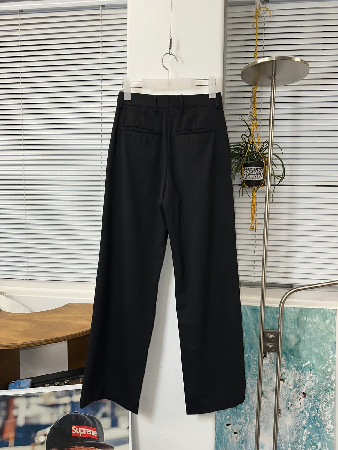 로에베 와이드 울 슬랙스 34(27size) 상품이미지3