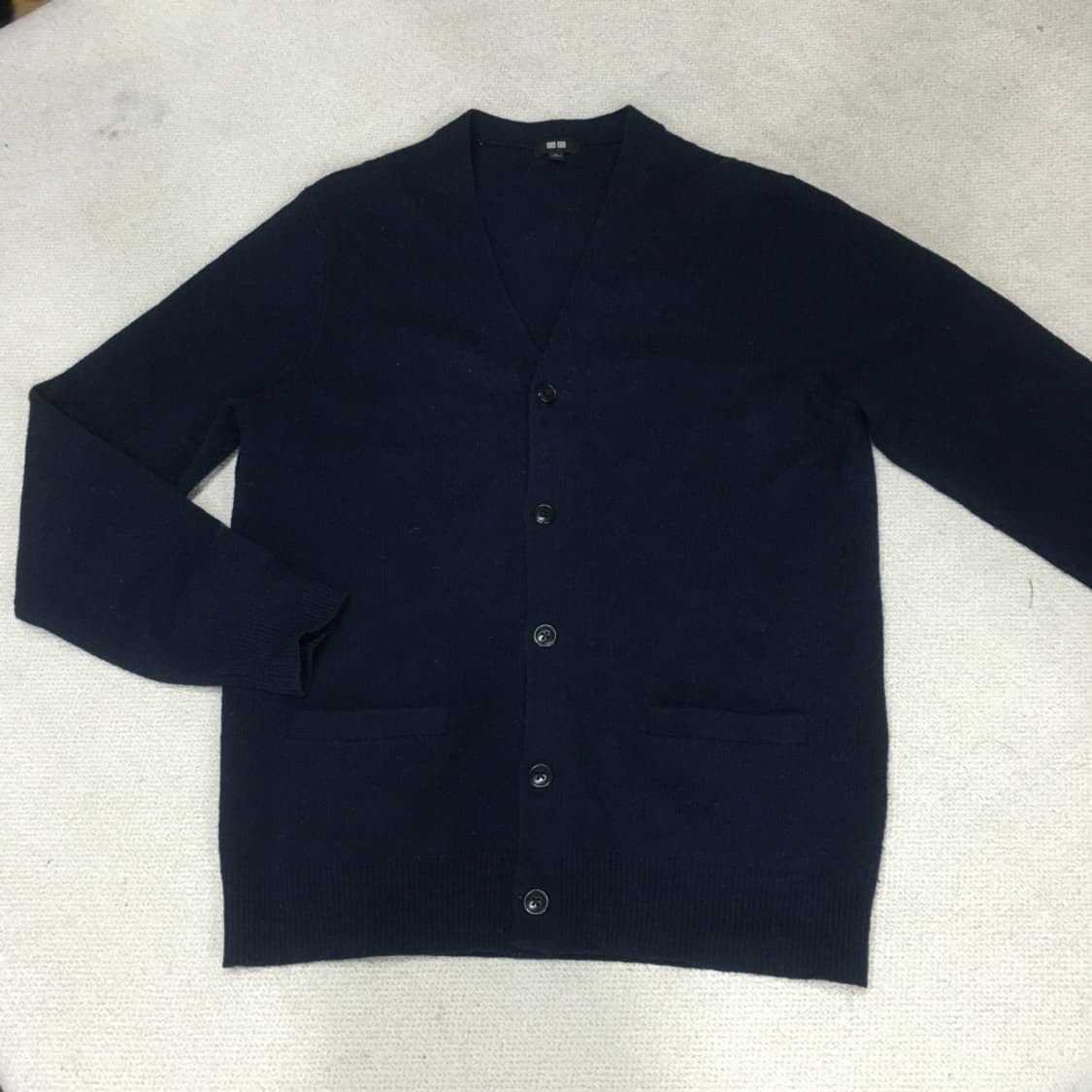 유니클로 울 니트가디건  BB12 상품이미지1