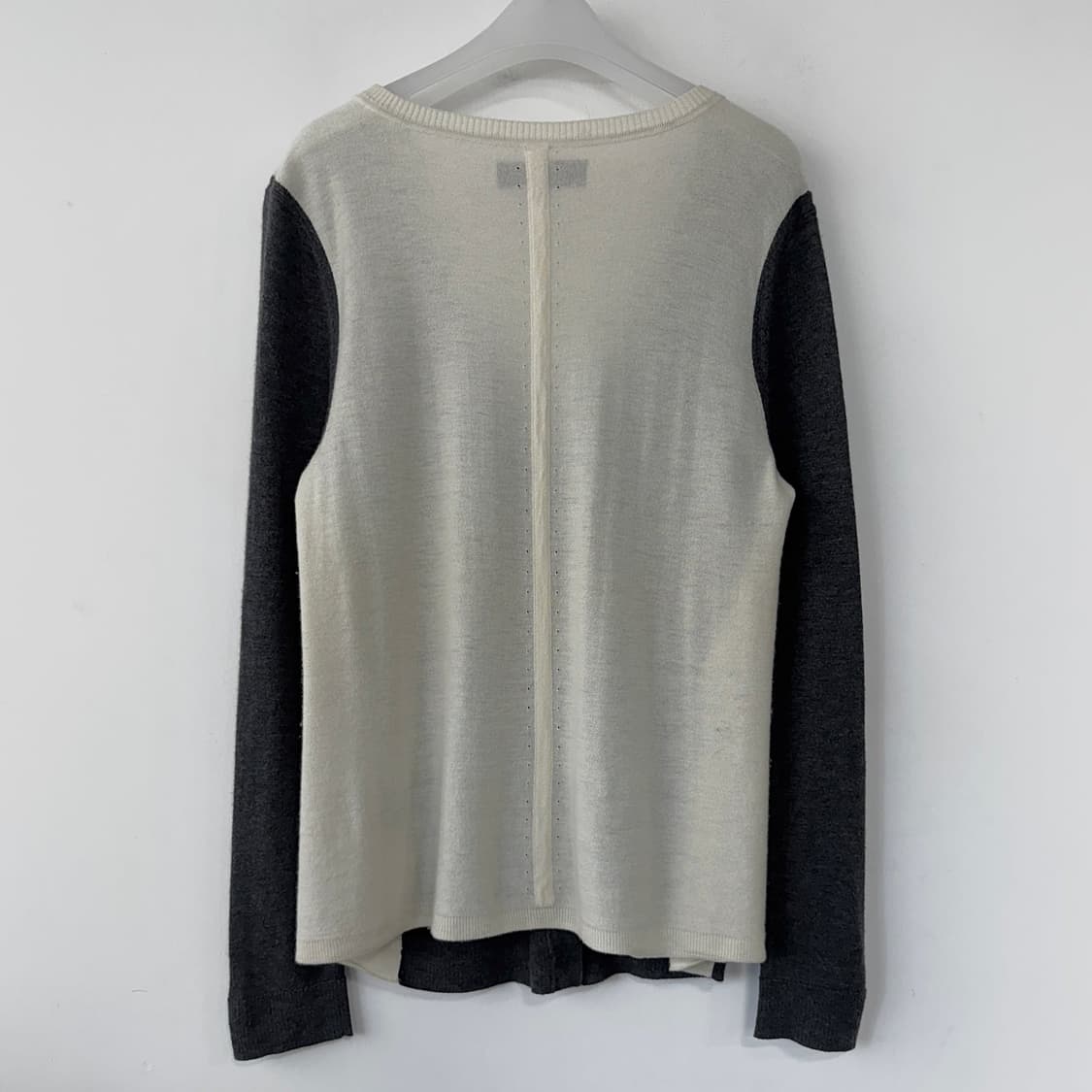 랙앤본 울 캐시미어 컬러블록 니트 가디건 상품이미지6