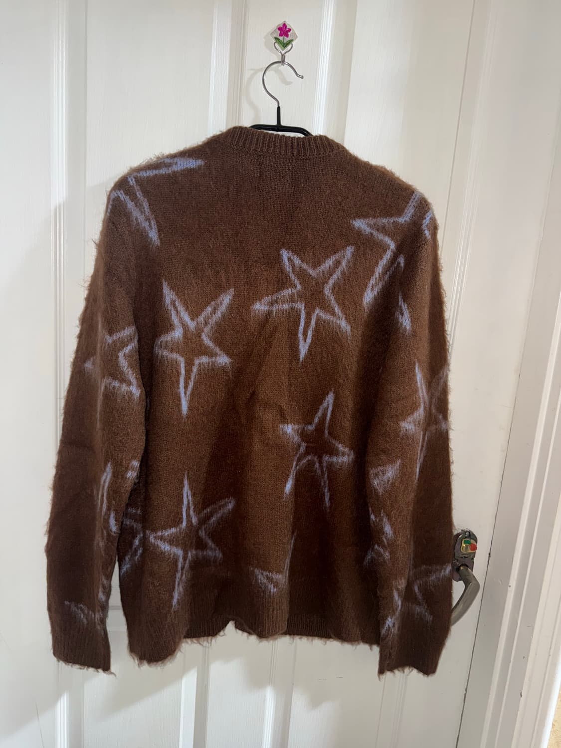 오베이 스타 니트가디건 브라운 상품이미지4