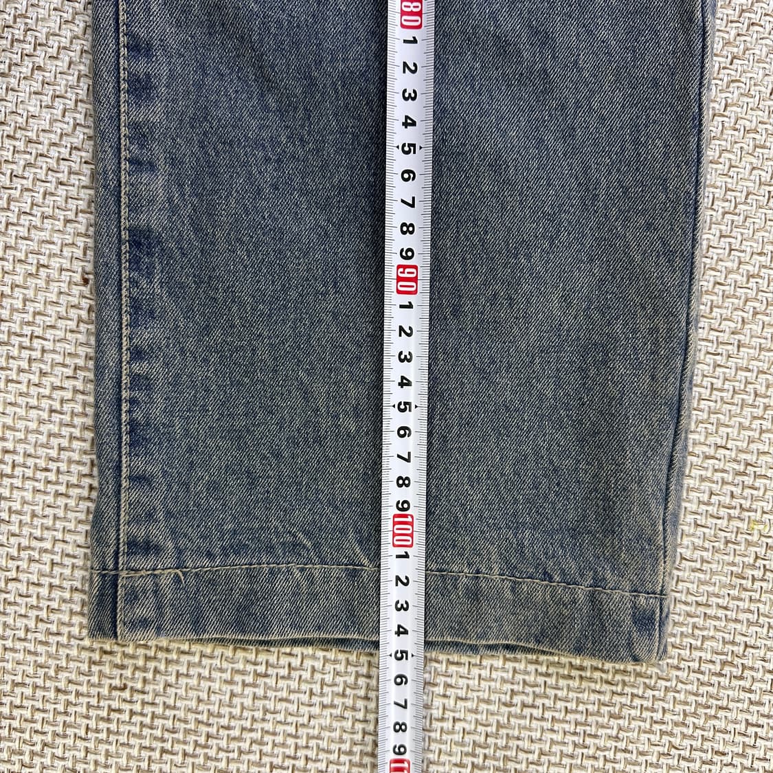 S 블랙업 빈티지 워싱 데님 팬츠 0403D 상품이미지8