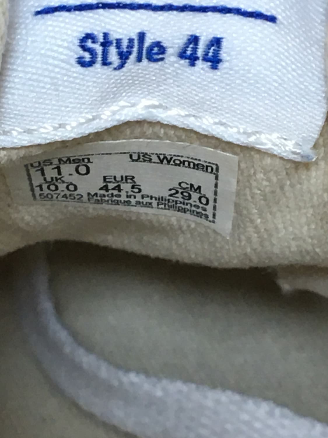 [290mm] 반스 애너하임 스타일44 크림 Vans 상품이미지8