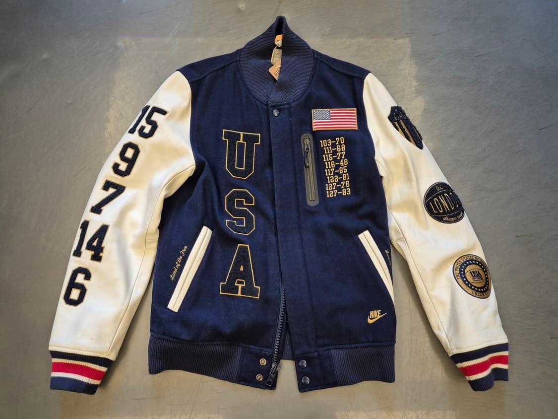 나이키 드림팀 20주년 디스트로이어 레더 바시티 상품이미지1