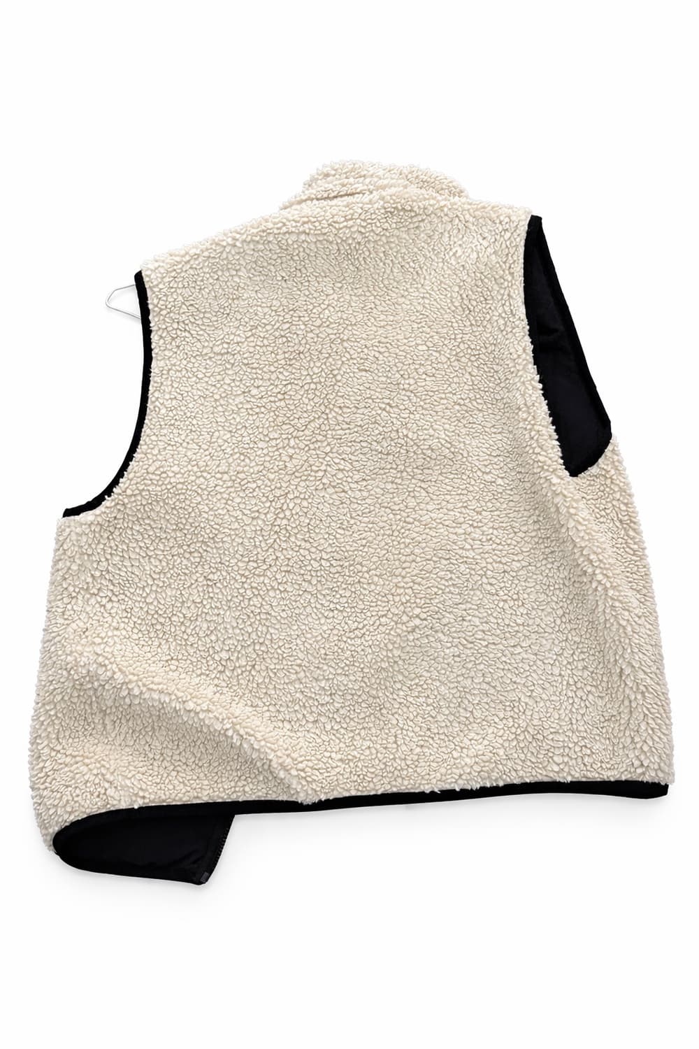 스투시 쉐르파 리버시블 베스트 베이지 양털 조끼 후리스 상품이미지2