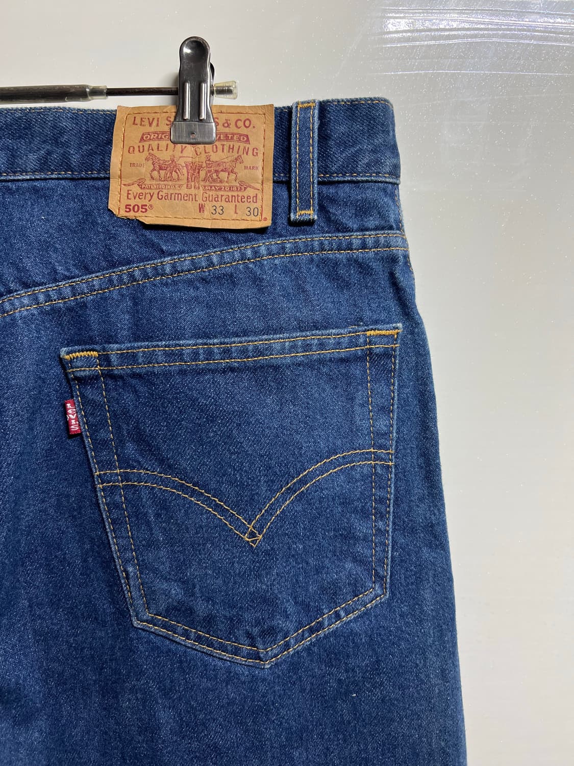 리바이스505 레귤러핏 데님팬츠 상품이미지7