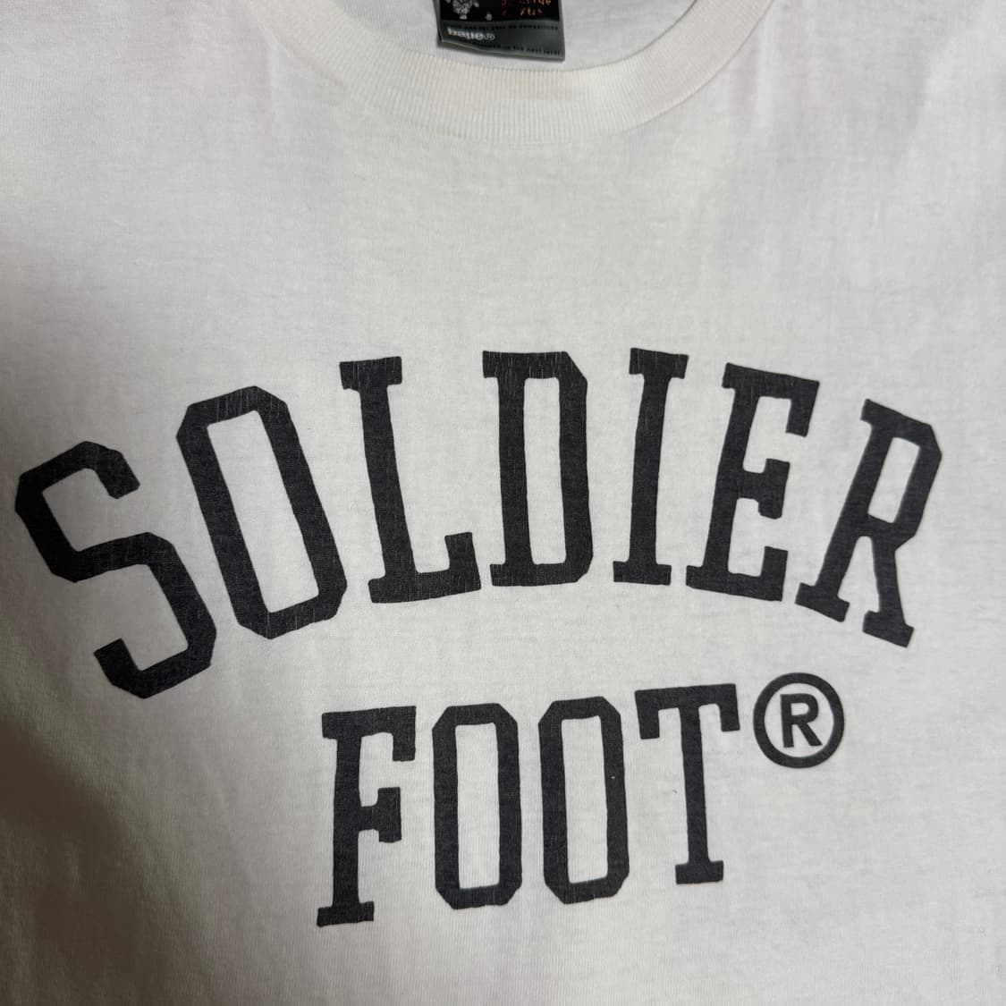 90s BAPE a bathing ape soldier foot 상품이미지3