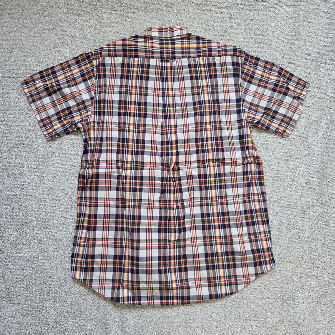 Miki House 반팔 체크 셔츠 L(100) 상품이미지5