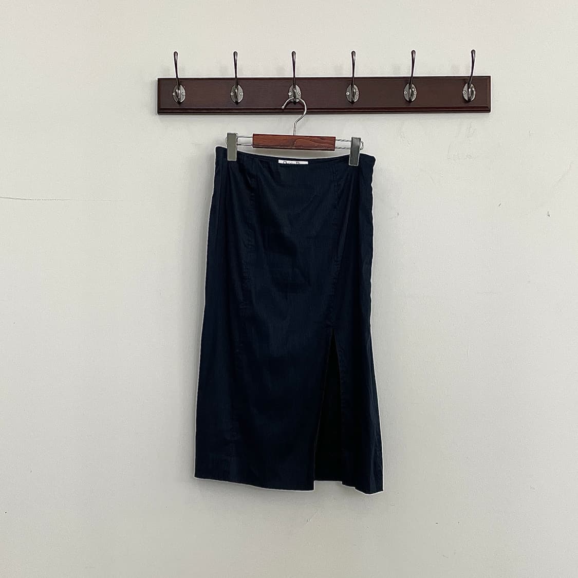 디올 사이드 슬릭 정장 스커트 상품이미지1