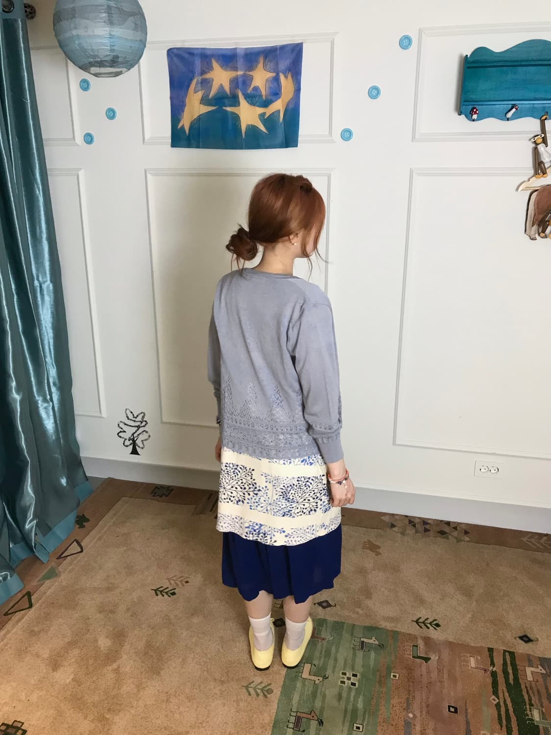 원피스 포켓과  깔맞춤한 스커트까지•• 귀여움 두 배🫐💙 상품이미지5