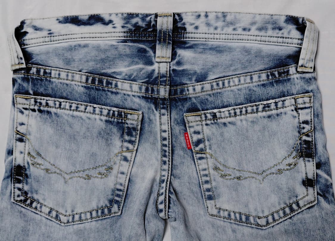 [Rodeo Crowns/26]  로데오 크라운즈 스노우 워싱 데님 팬츠 상품이미지10