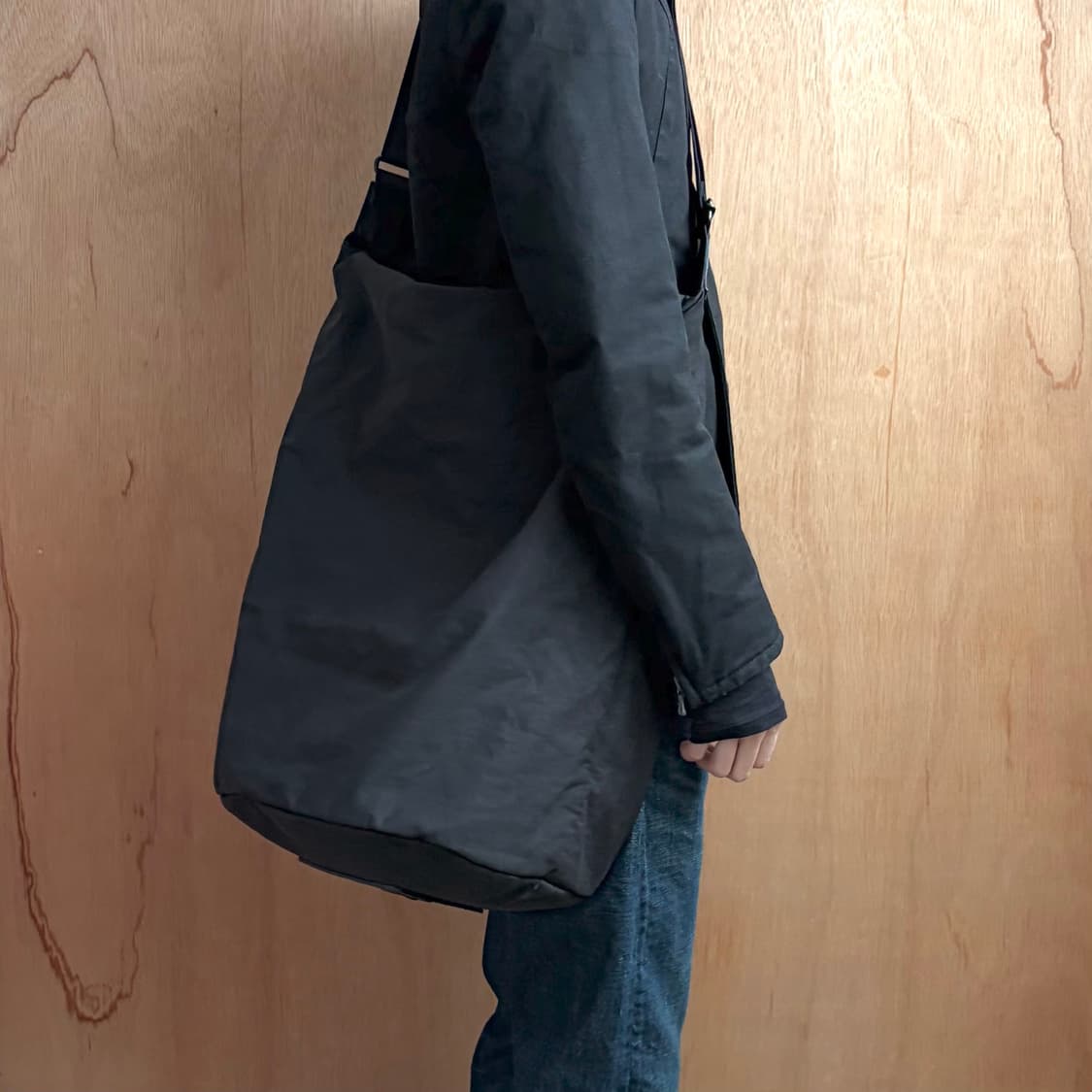 요지야마모토 y’s 빅 코튼 크로스백 상품이미지2