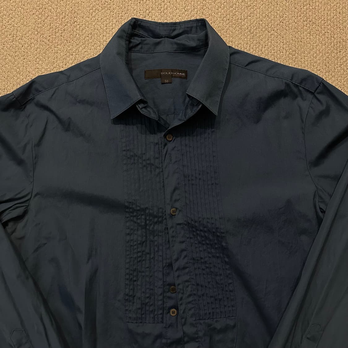 솔리드옴므 플리츠 셔츠 50 상품이미지3