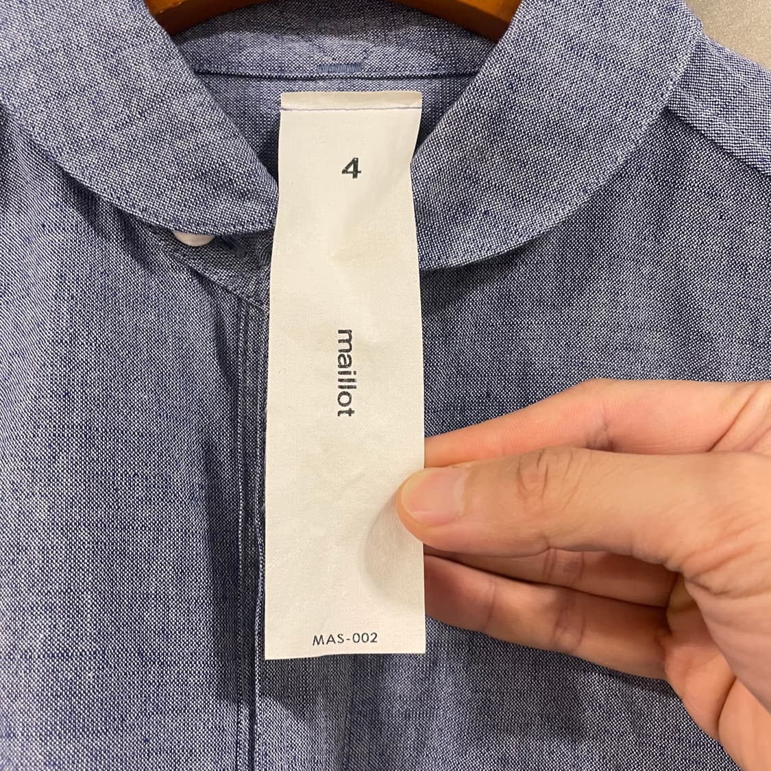 [택포]마일럿maillot 선셋워크셔츠 블루 4 상품이미지9