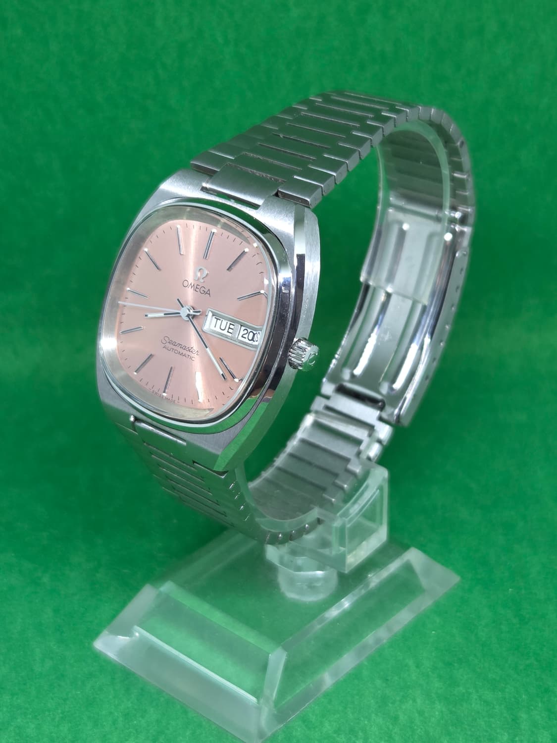 오메가 테레비 핑크골드 다이얼 상품이미지8