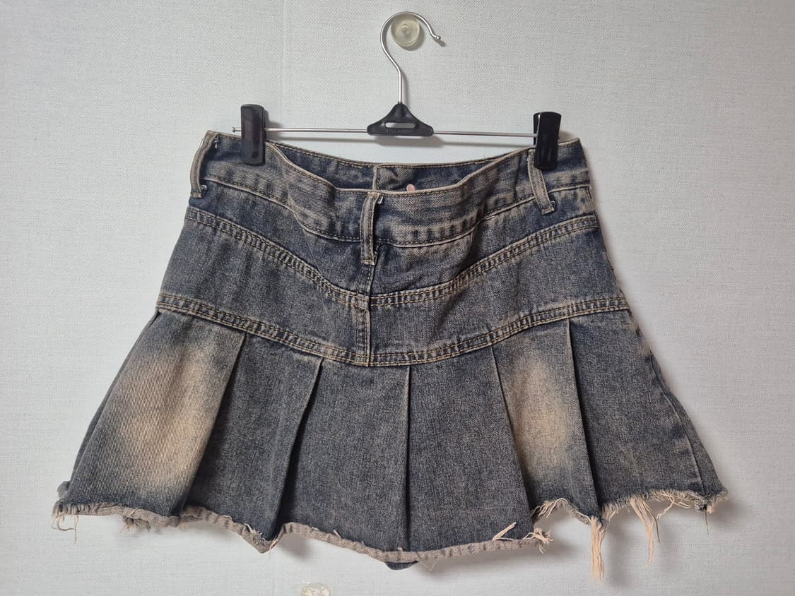 빈티지 청치마 오네갸루 갸루 상품이미지2