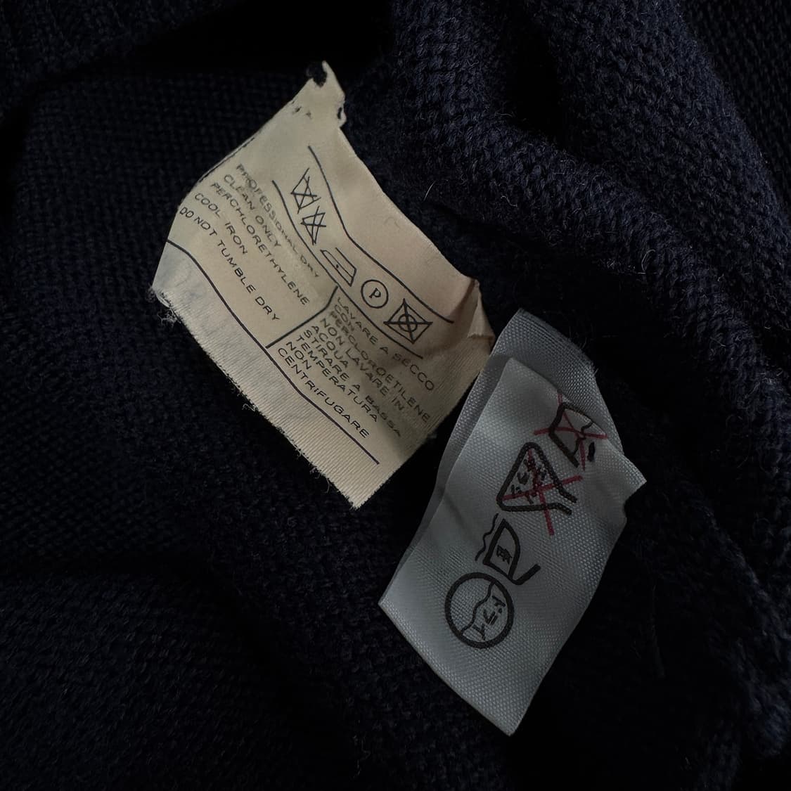 살바토레 페라가모 울 카라 니트 탑 상품이미지5