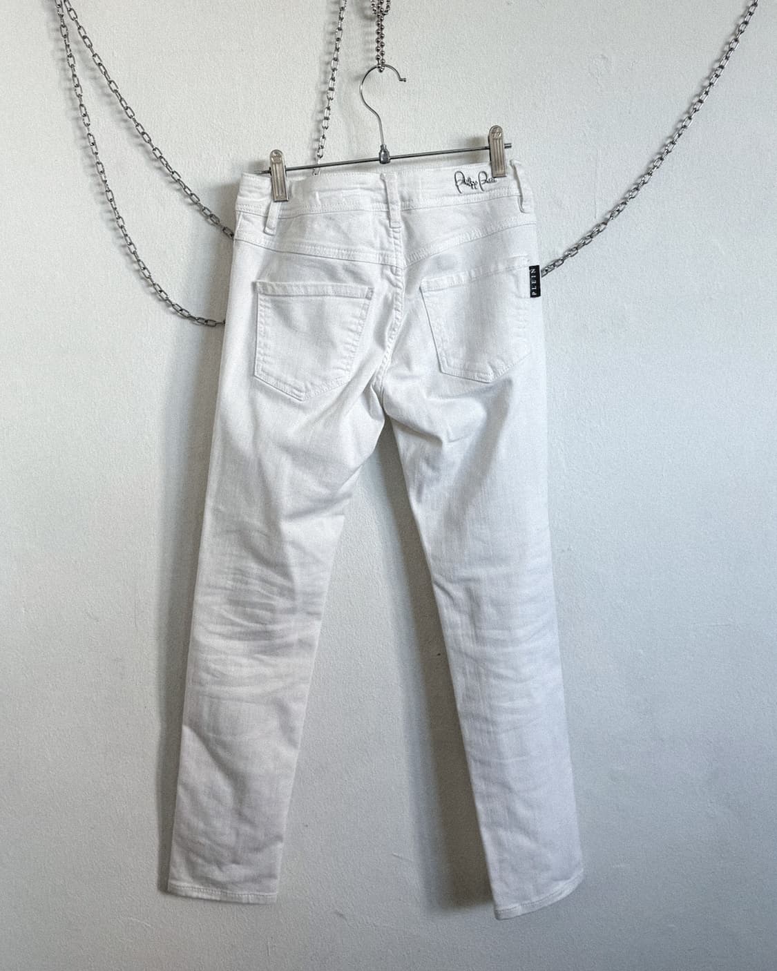 rare* 필립플레인 오피움 스터드 디스트로이드 바이커데님 상품이미지5